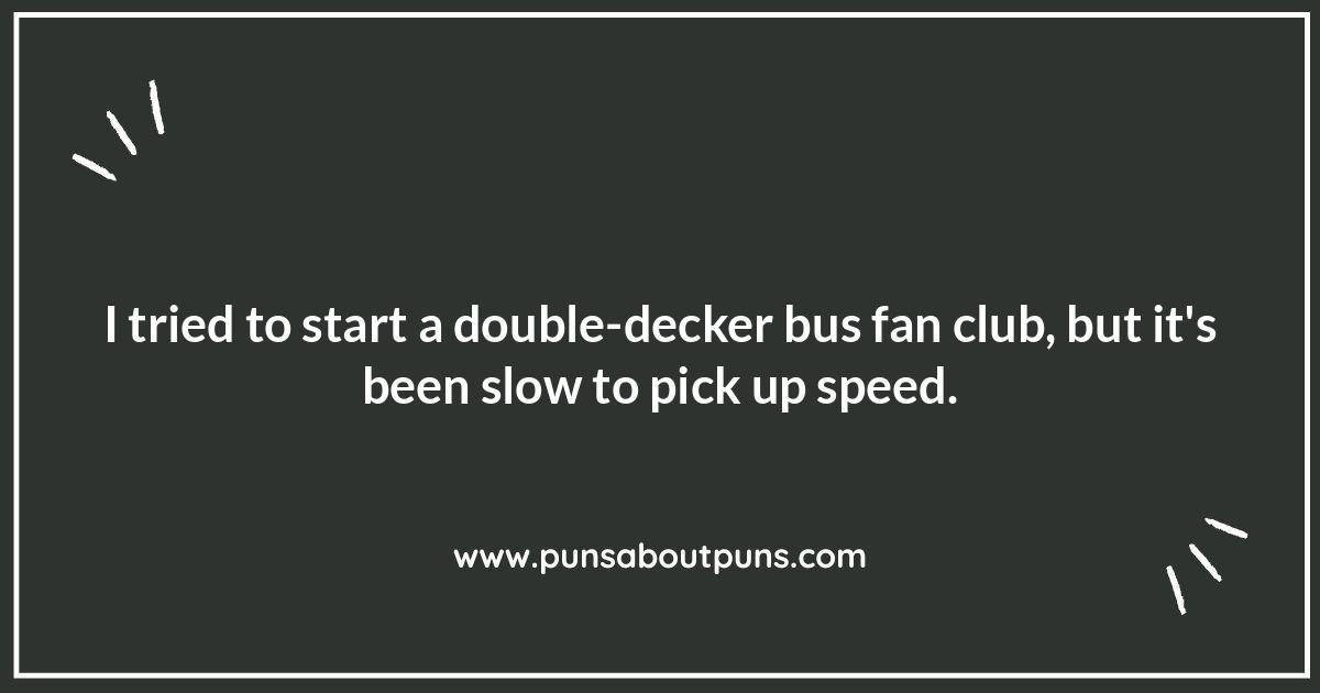 Double Decker Bus Puns: Taking Humor to New Heights