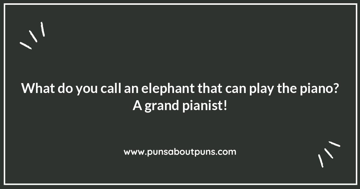 Elephant Jokes for Kids: Big Fun, Little Trunks