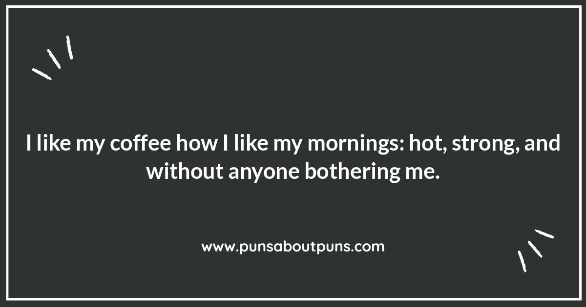 Espresso Yourself: The Best Coffee Puns