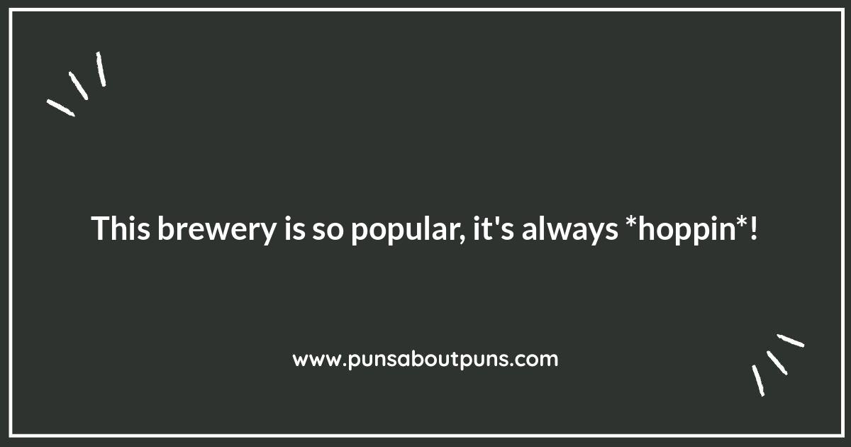 Fermenting Fun: The Best Brewery-Related Puns