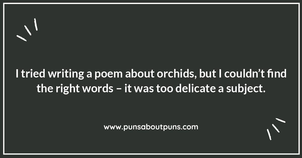 Flower Puns and Jokes: A Blooming Good Time