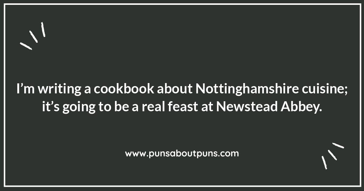 Food-Related Nottinghamshire Puns: Scone but Not Forgotten