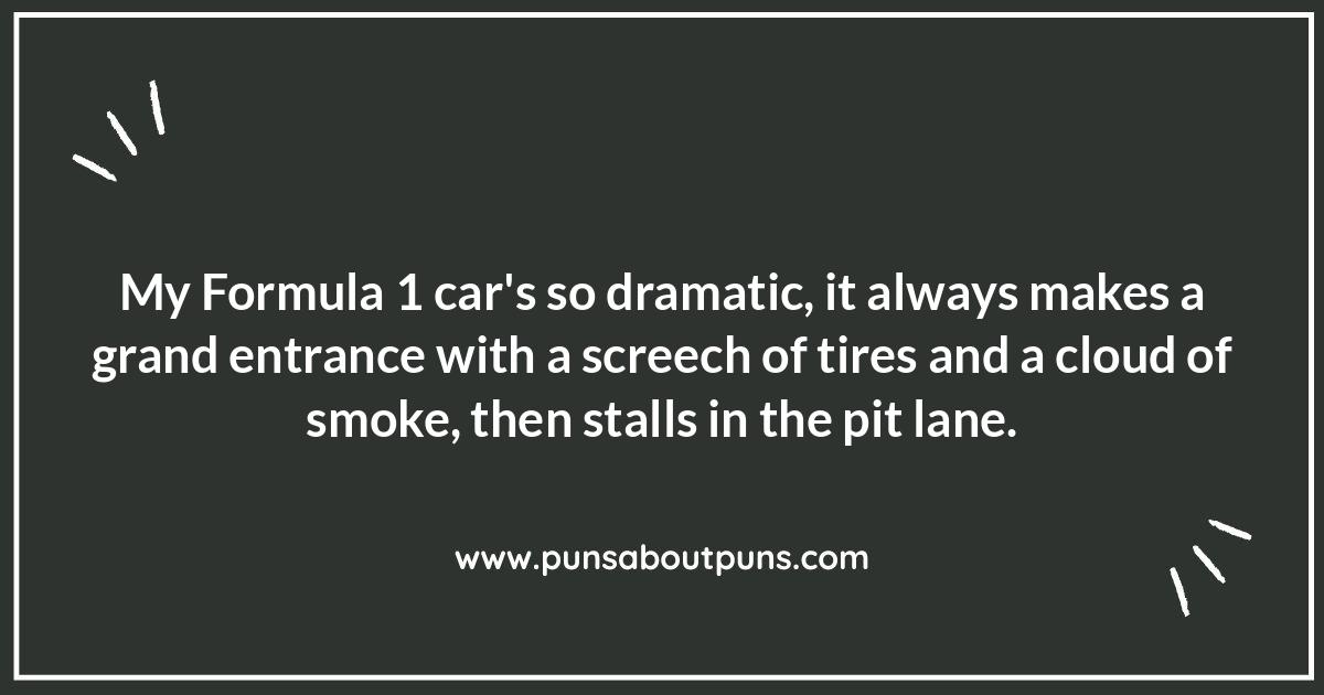 Formula 1 Team Humor: A Comedy Championship