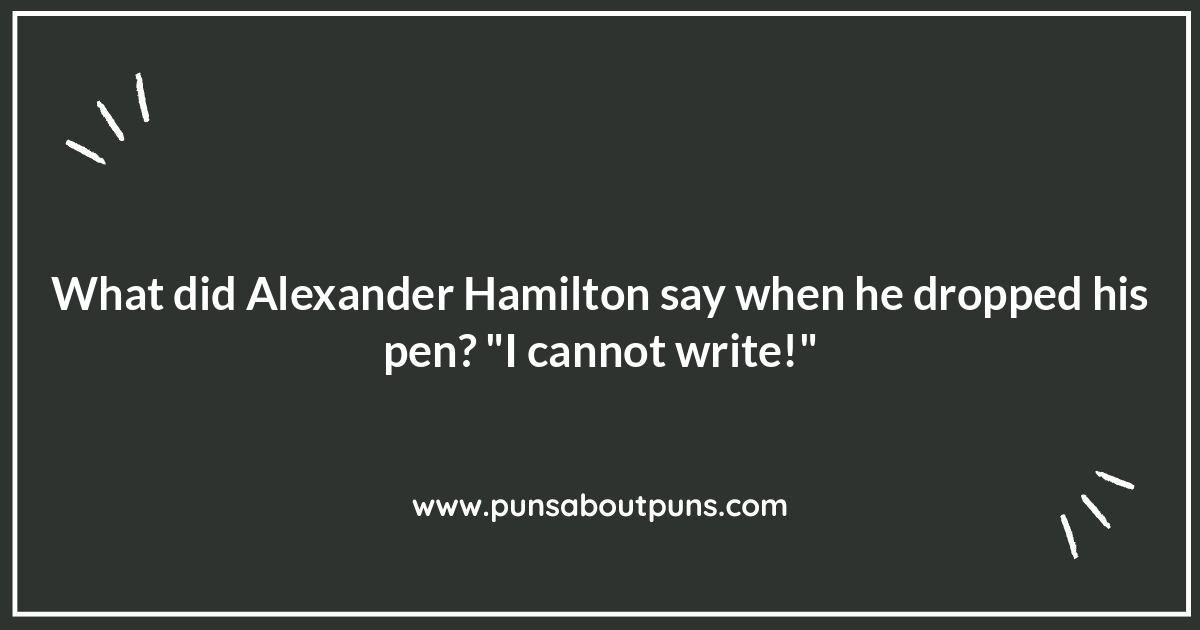 Founding Father Funny: Hamilton Jokes for History Buffs