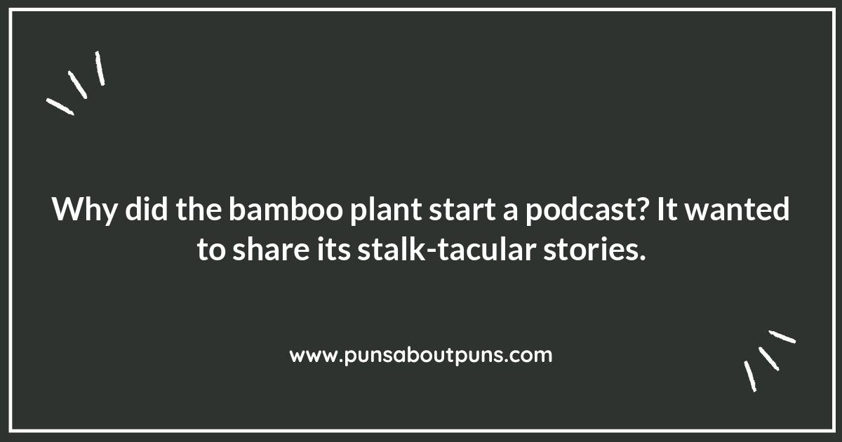 Funny Bamboo Puns: Weaving Laughter into Your Day