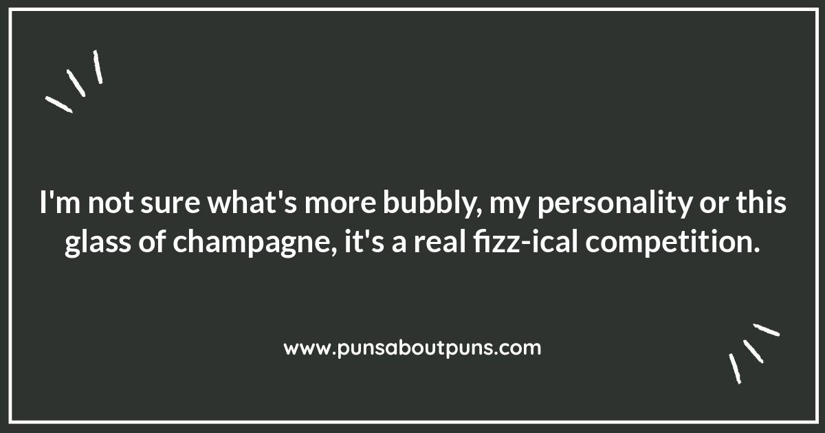 Funny Champagne Lines: Sparkling Humor