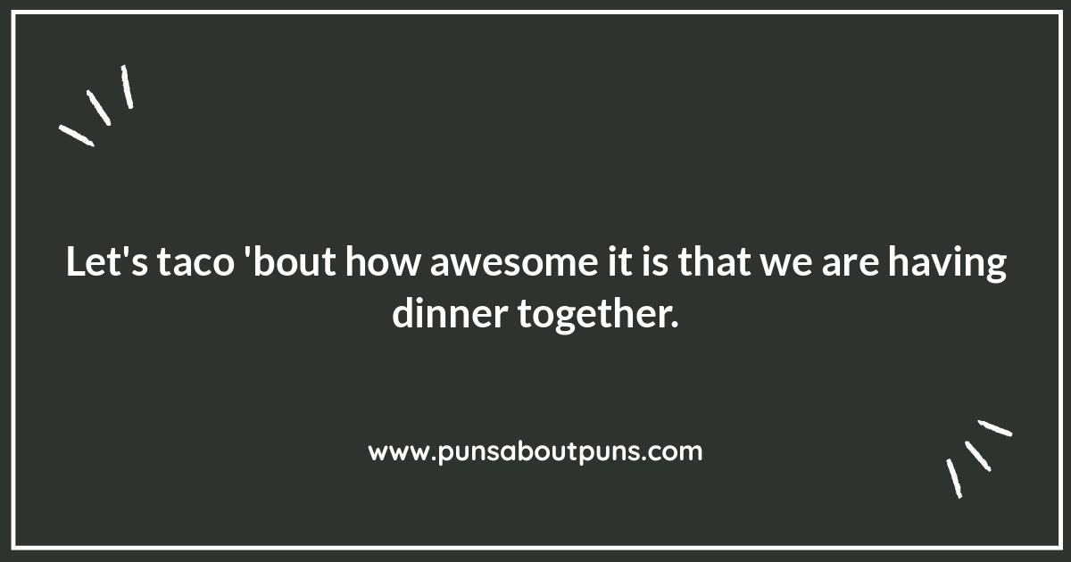 Funny Dinner Puns: Meat and Potatoes of Comedy