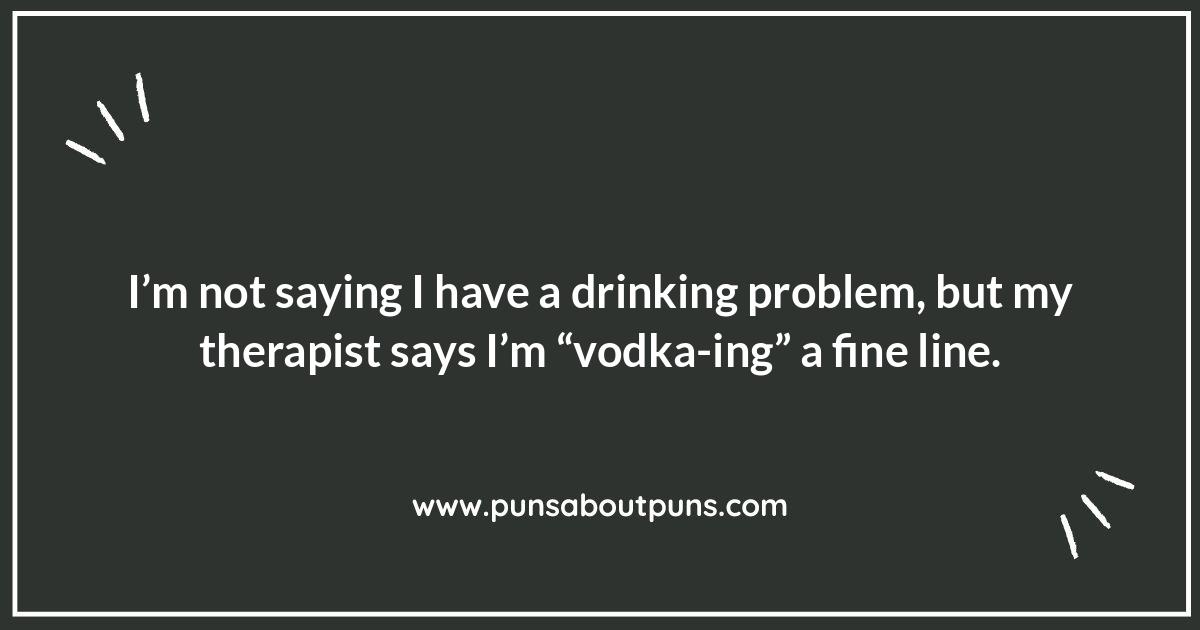Funny Vodka Lines: Shot Through with Humor