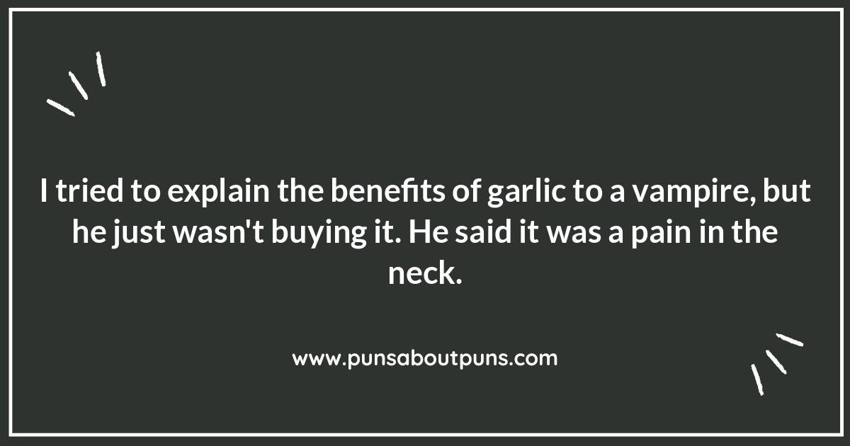 Garlic Puns and Wordplay: A Linguistic Exploration