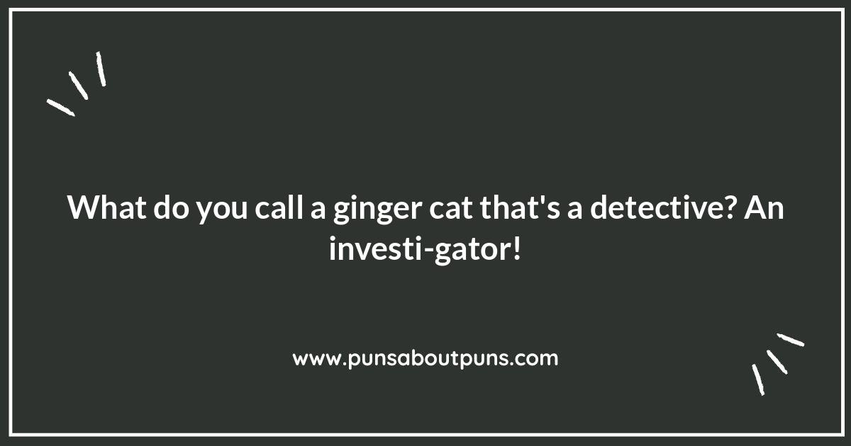 Ginger Cat Puns: Feline Fun with a Fiery Twist