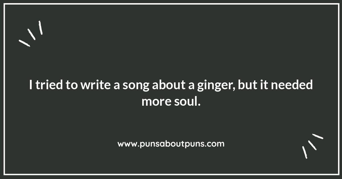 Ginger Puns: A Spicy Collection of Laughs