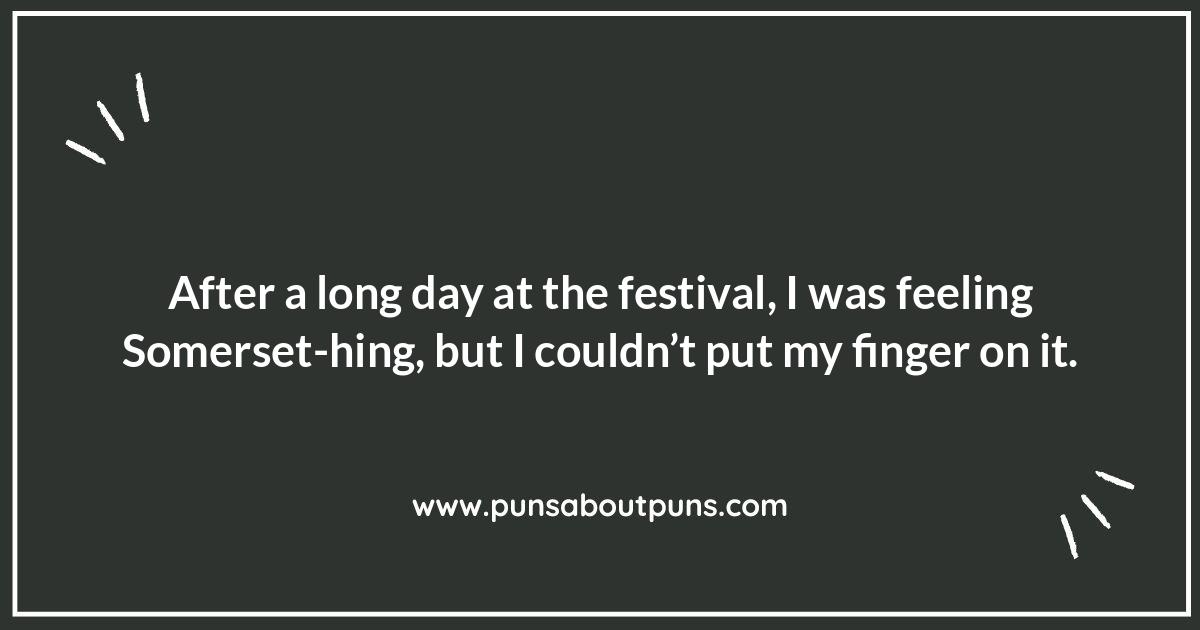 Glastonbury Giggles: Festival-Themed Somerset Puns
