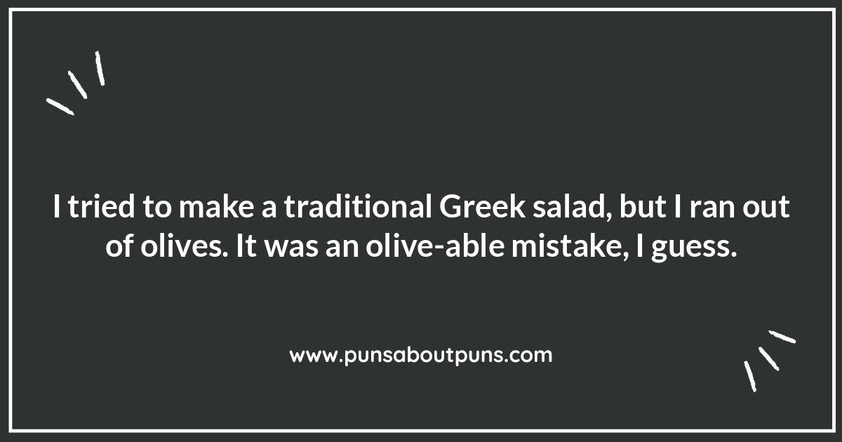 Gyro-scope of Laughter: Food-Related Greece Jokes