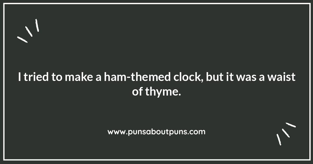 Ham Puns and Pick-Up Lines: Flirting with Flavor