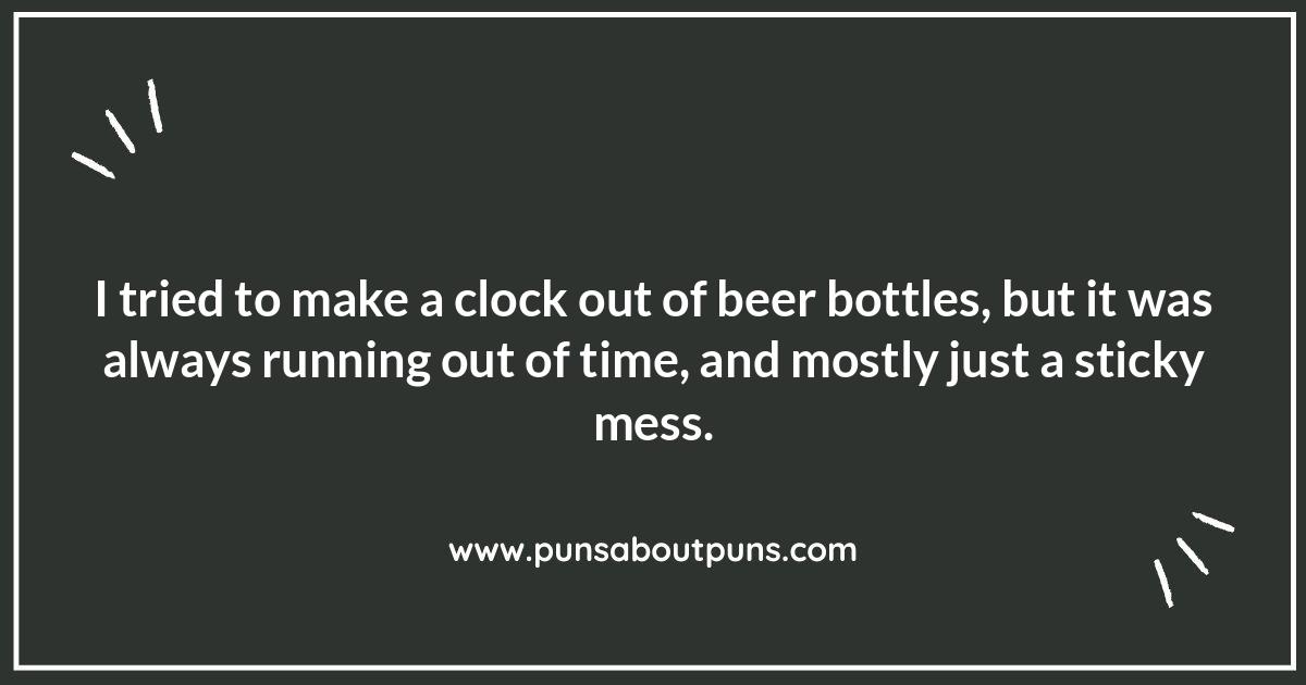 Happy Hour Humor: Mixing Drinks and Puns Perfectly