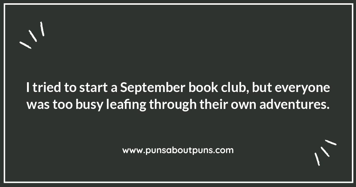 Harvesting Humor: September Puns About Fall