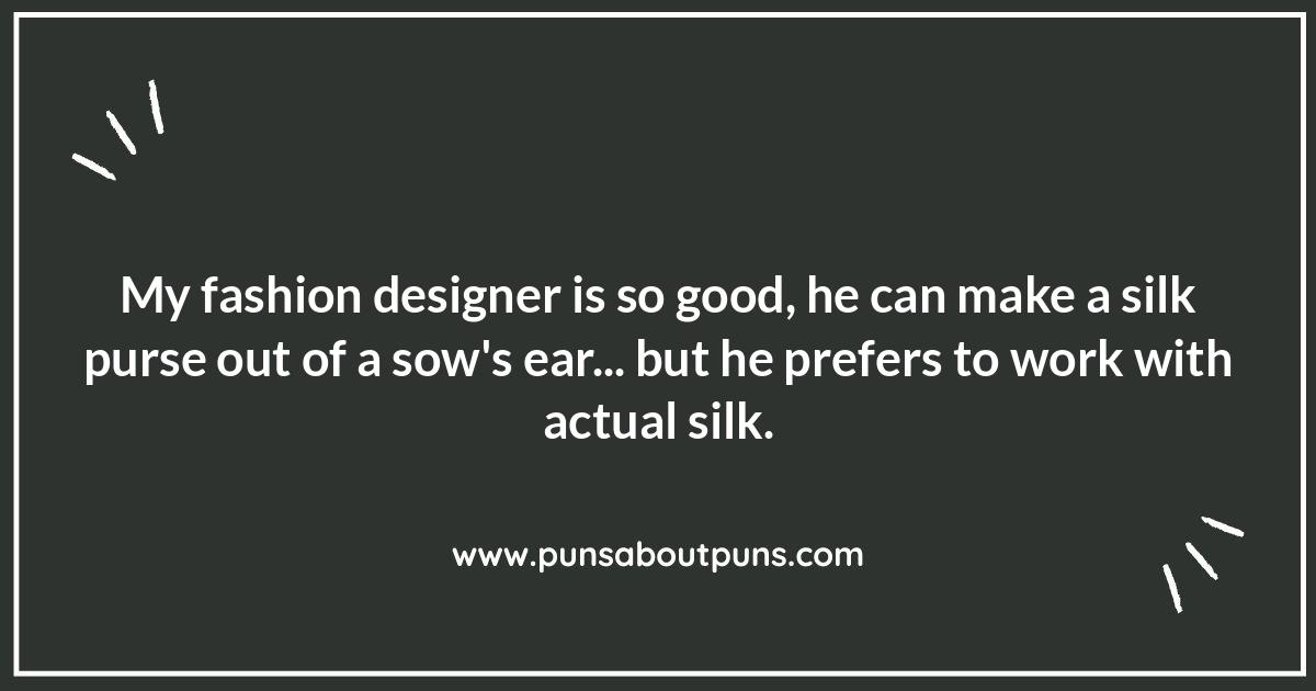Haute Couture Humor: Jokes About the Industry