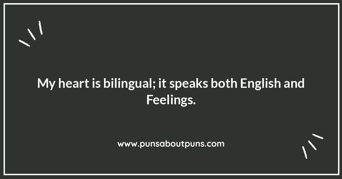 Heartfelt Humor: Romantic Puns that Steal Hearts
