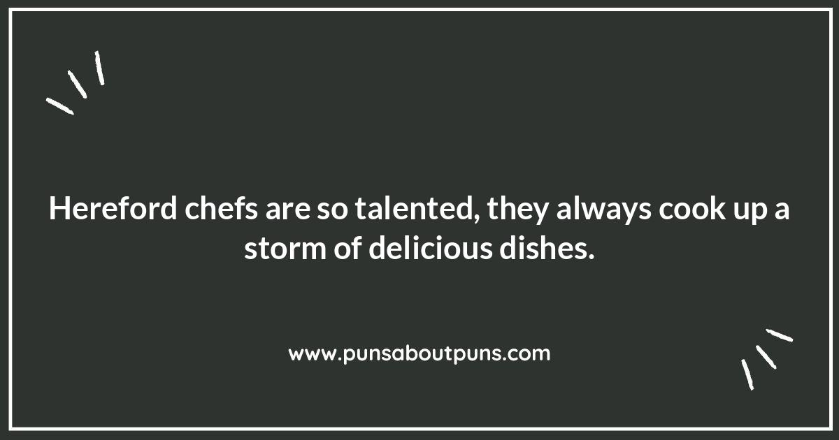 Herefordshire Food Puns: A Taste of Humor