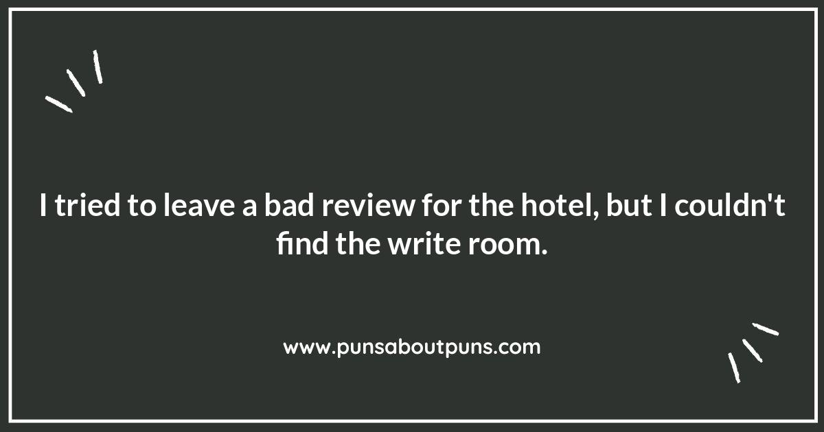 Hilarious Hotel Puns for Every Occasion