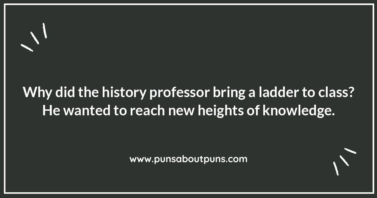History Professor Puns: Ancient Humor for Modern Laughs