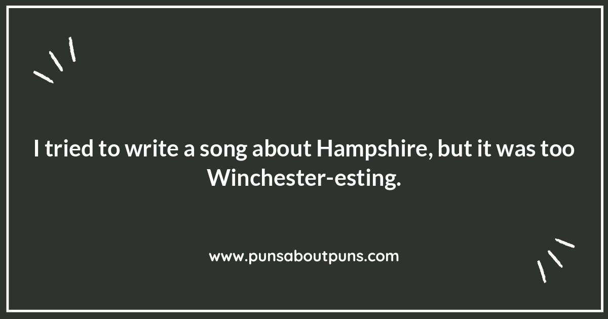 History of Hampshire Jokes: From Then