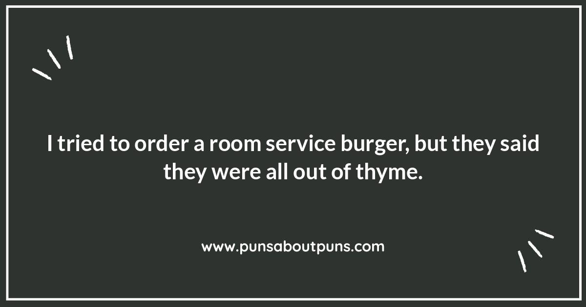 Hotel Puns: From the Lobby to the Laundry