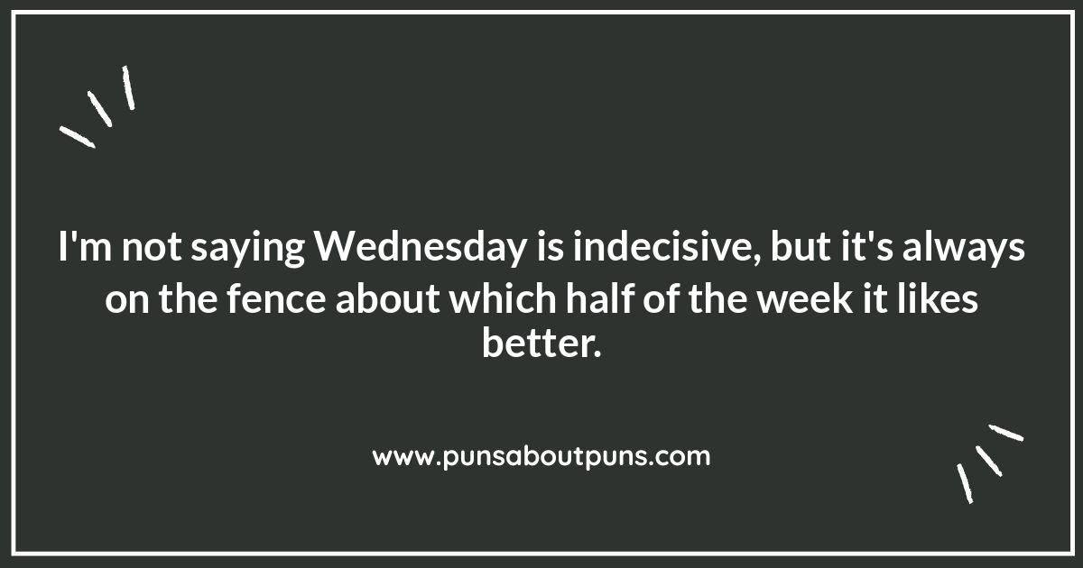 Hump Day Wednesday Puns: Celebrating the Middle of the Week