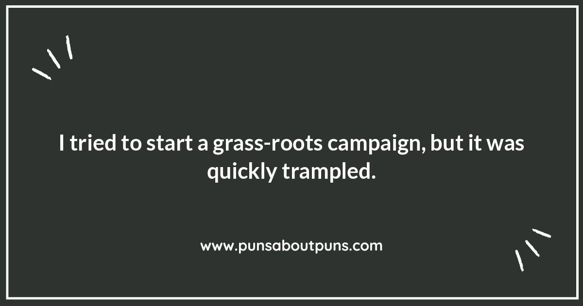 Is Your Humor Green? Exploring the World of Grass Jokes