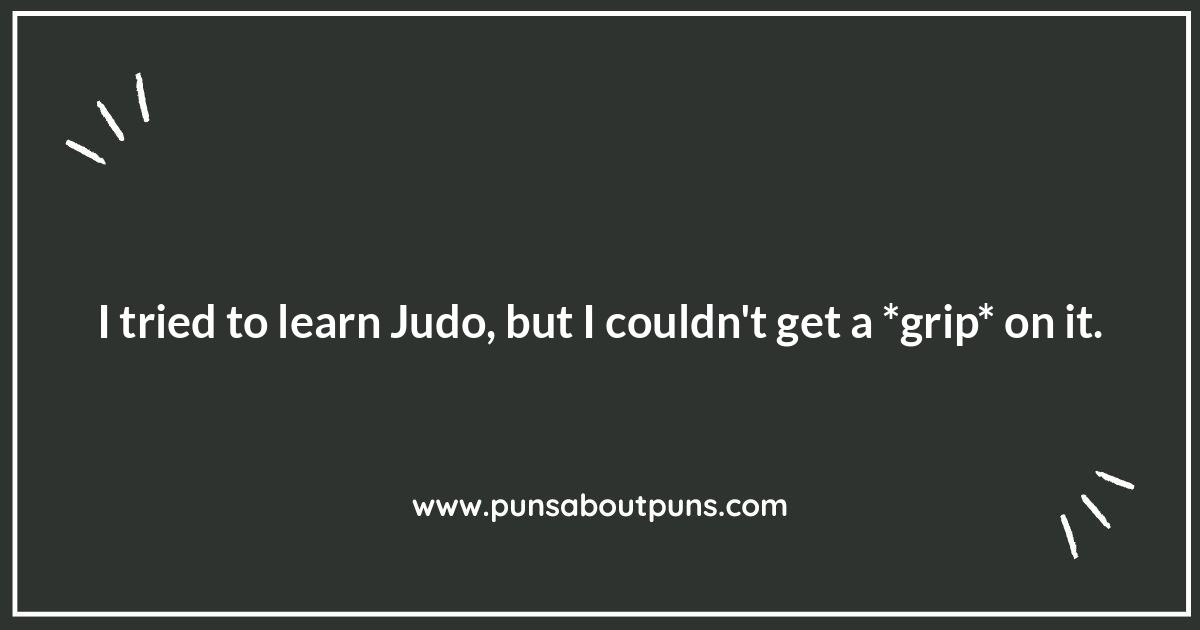 Judo Jokes: Throwing Humor into the Mix