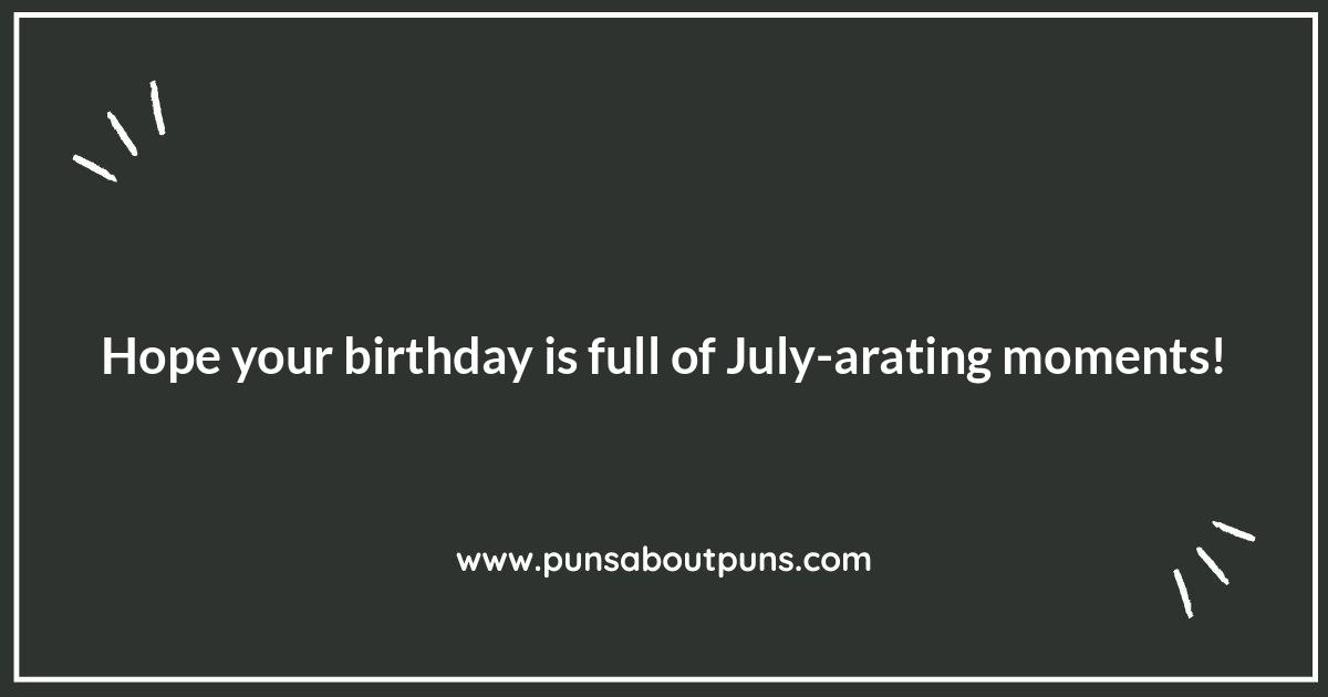 July Birthday Jokes: Gifts of Giggles