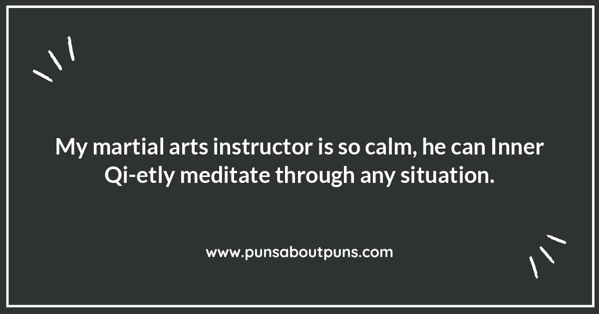 Kung Fu Puns: Wielding Wordplay Like a Nunchuck