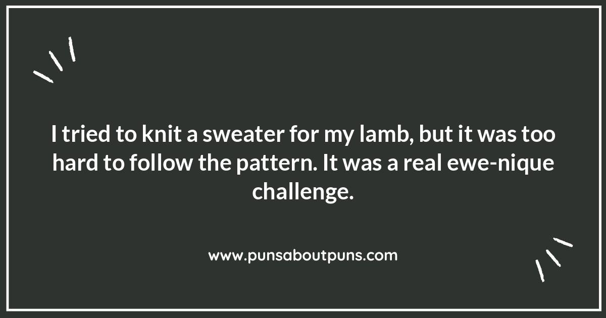 Lamb Puns: The Ultimate Source of Ewe-morous Jokes