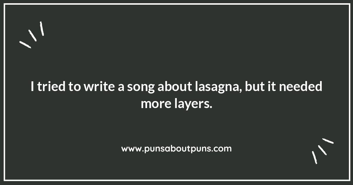 Lasagna Jokes: Layered with laughter!