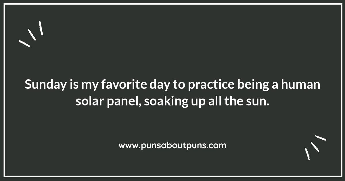 Lazy Sunday Puns: For When You