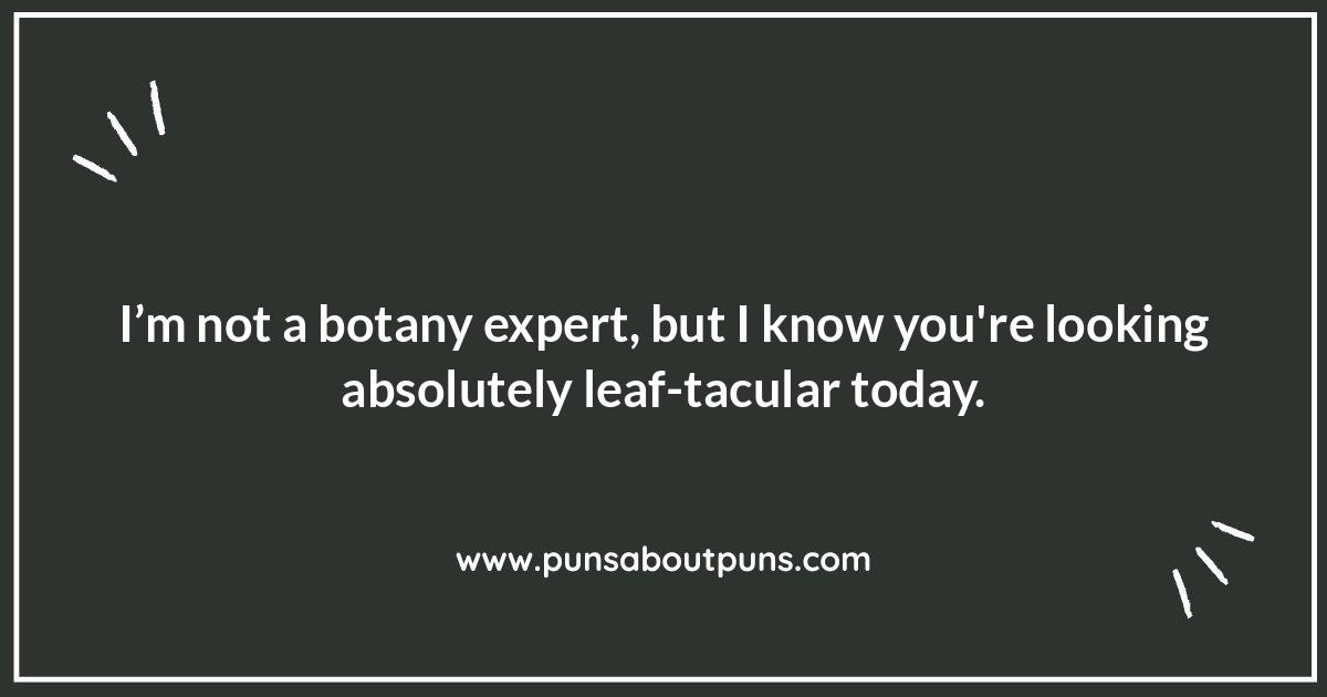 Leaf Puns and Wordplay: A Guide to Botanical Banter