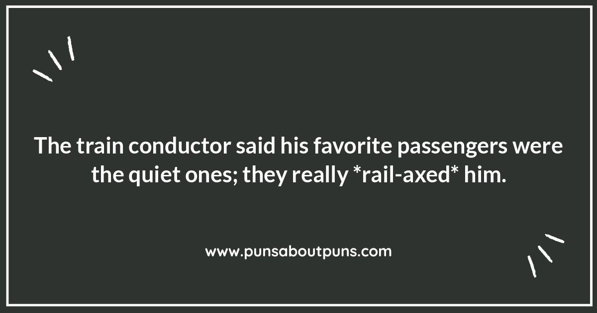 Lost Luggage of Laughs: Train Conductor Puns About Passengers