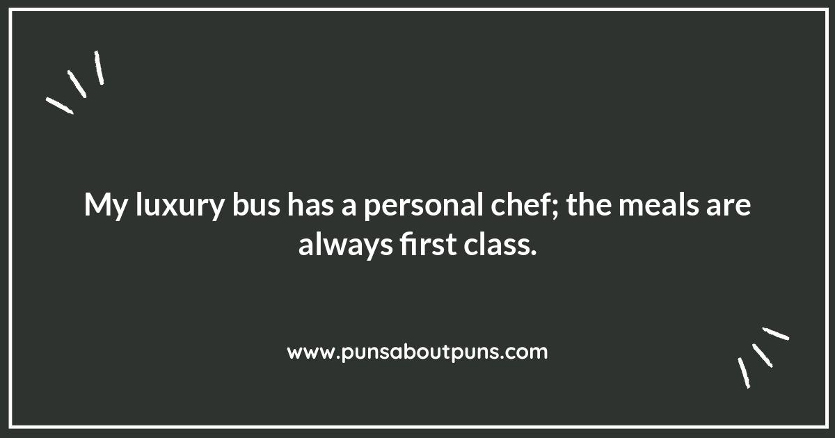 Luxury Bus Jokes: Riding in Style with Hilarious Lines