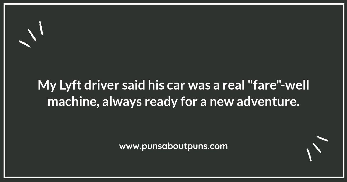 Lyft Customer Puns: Passenger-Side Giggles