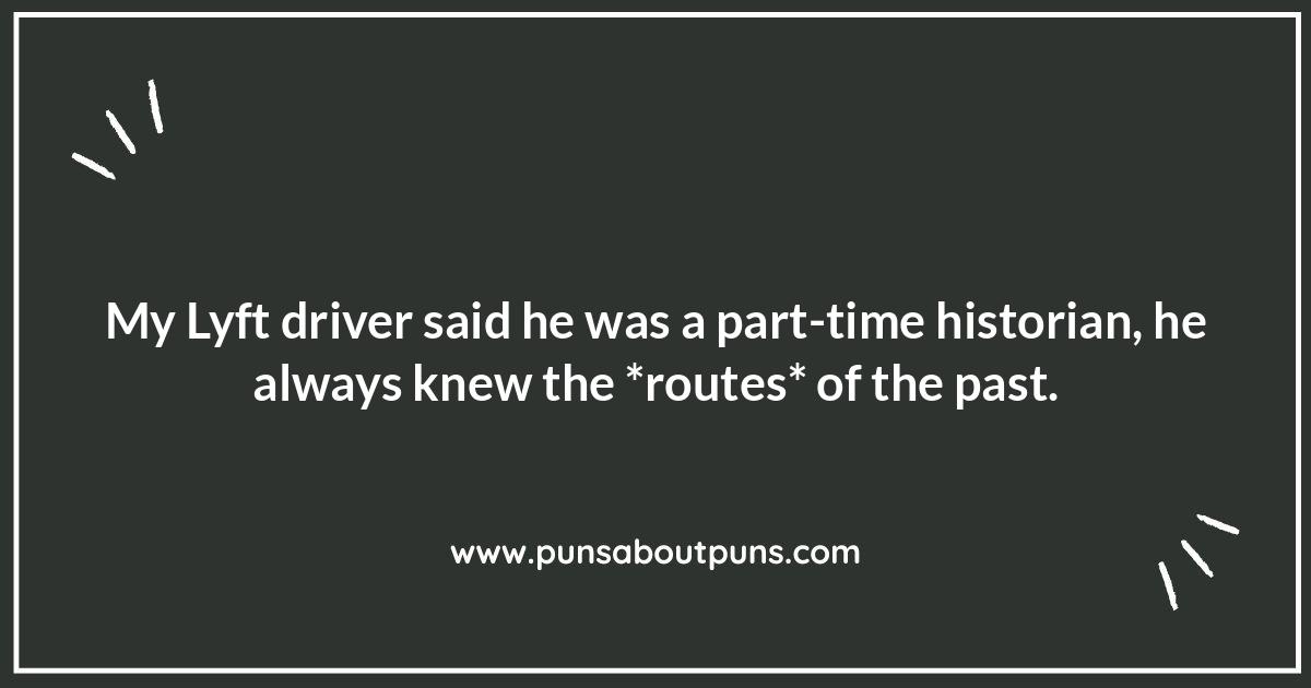 Lyft Driver Puns: A Wheelie Good Time