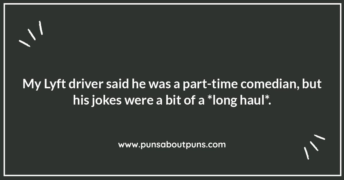 Lyft Puns: Hilarious Ride-Sharing Humor