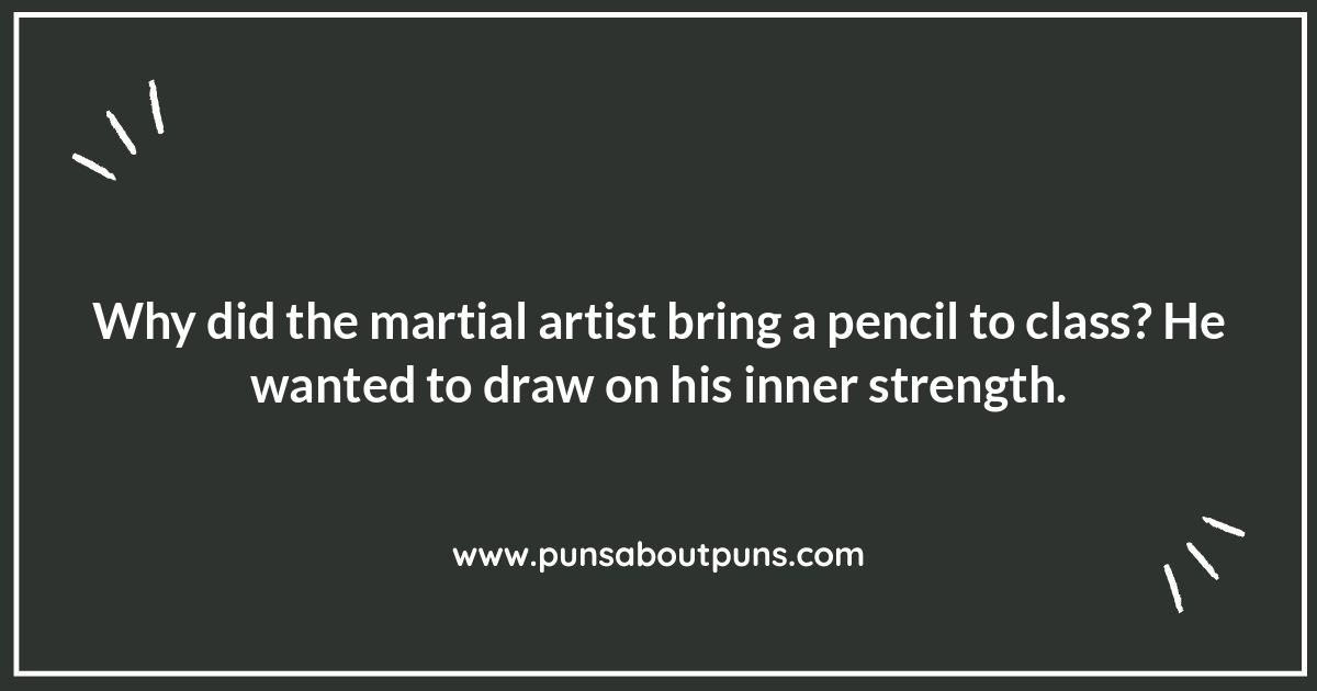 Martial Arts Training Puns: Exercising Your Funny Bone