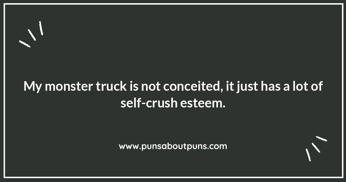 Monster Truck Puns That Are Absolutely Wheelie Funny