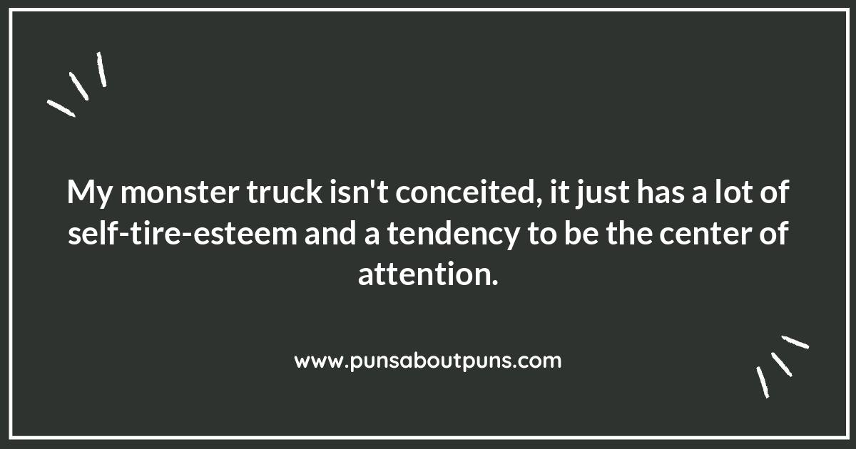 Monster Truck Puns: Crushing the Comedy Scene
