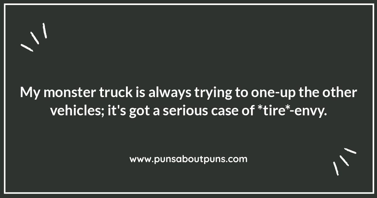 Monster Truck Puns: Gear Up for a Good Time