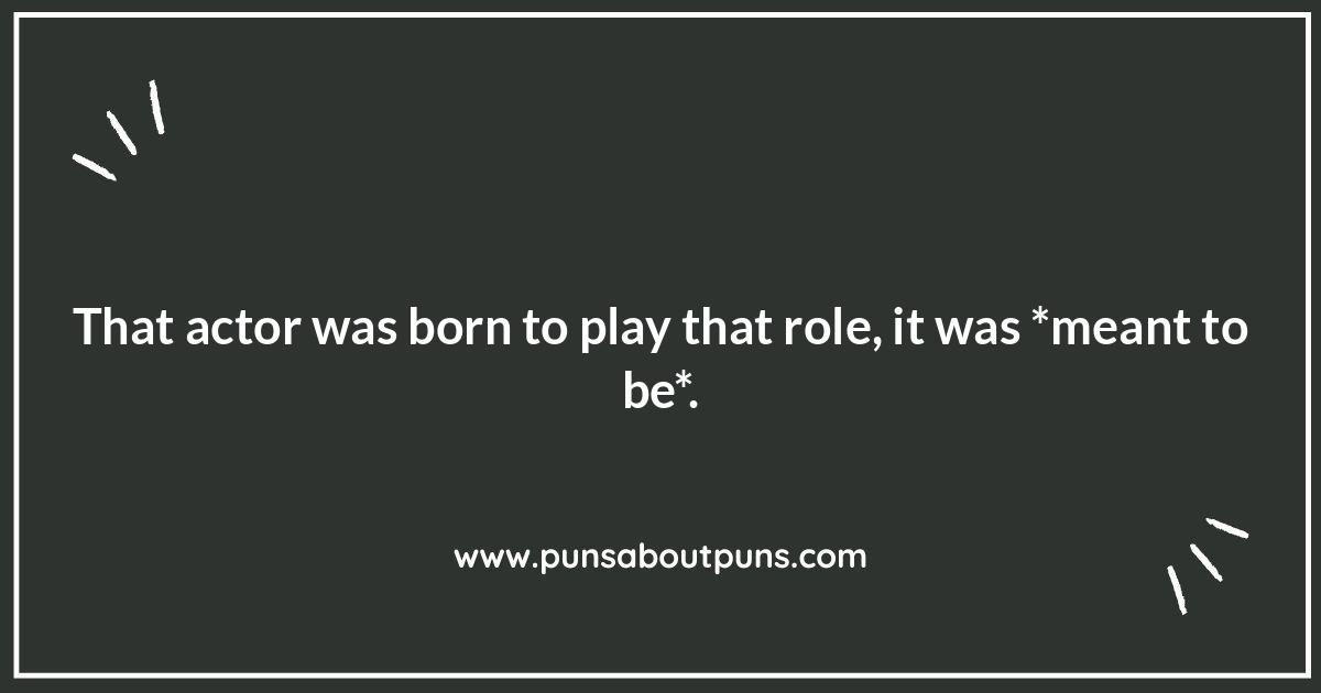 Musical Theatre Actor Puns: A Harmonious Blend of Humor