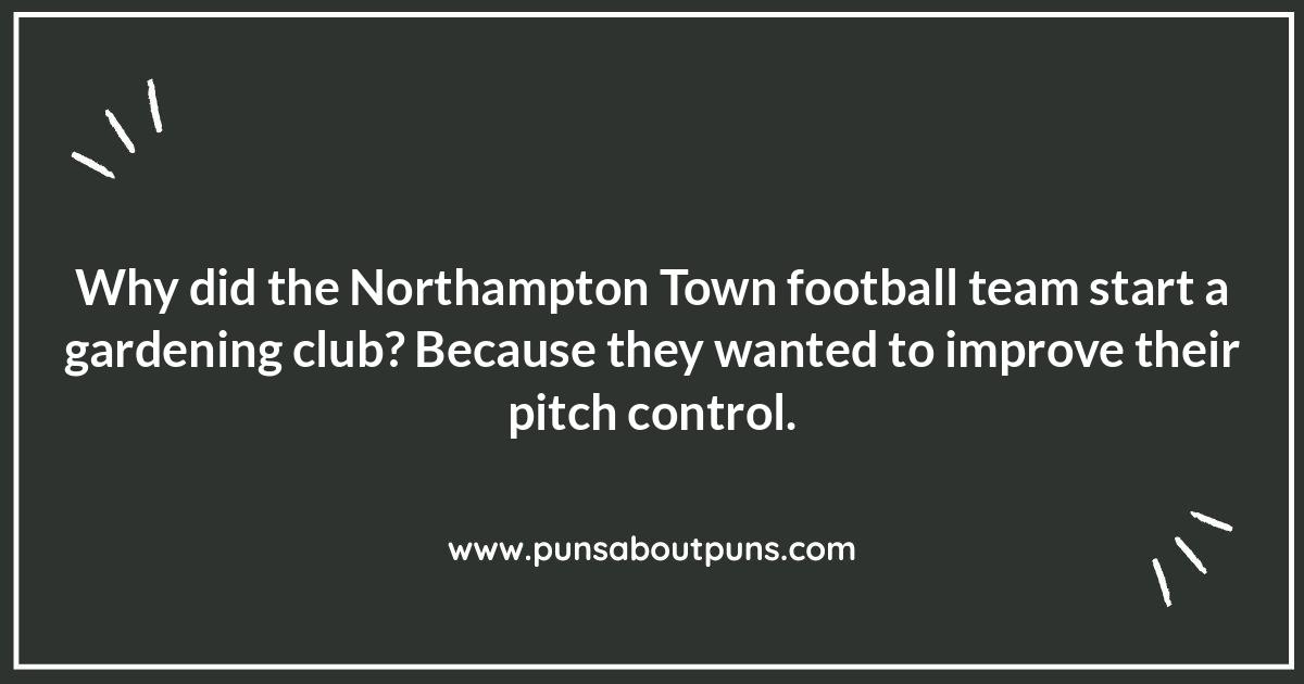 Northamptonshire Puns: Sports and Recreation Rib-Ticklers