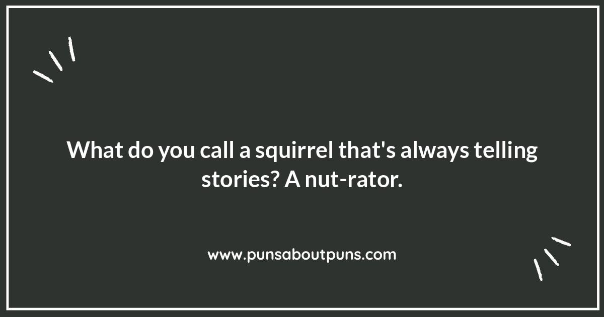 Nuts About Humor: The Best Squirrel Puns