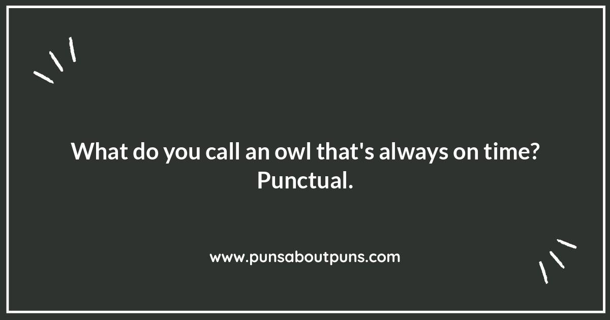 Owl Puns and One-Liners: Short and Sweet Hilarity