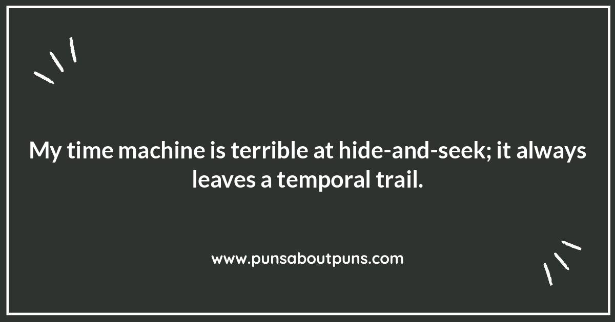 Paradoxical Puns: The Logic-Defying World of Time Travel Jokes